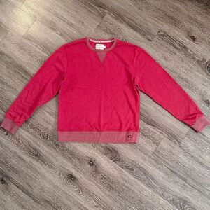 The Normal Brand Red Crewneck Sweatshirt New